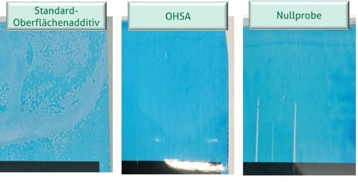 Application of water-based OPV samples 