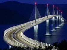 Peljesac bridge opening