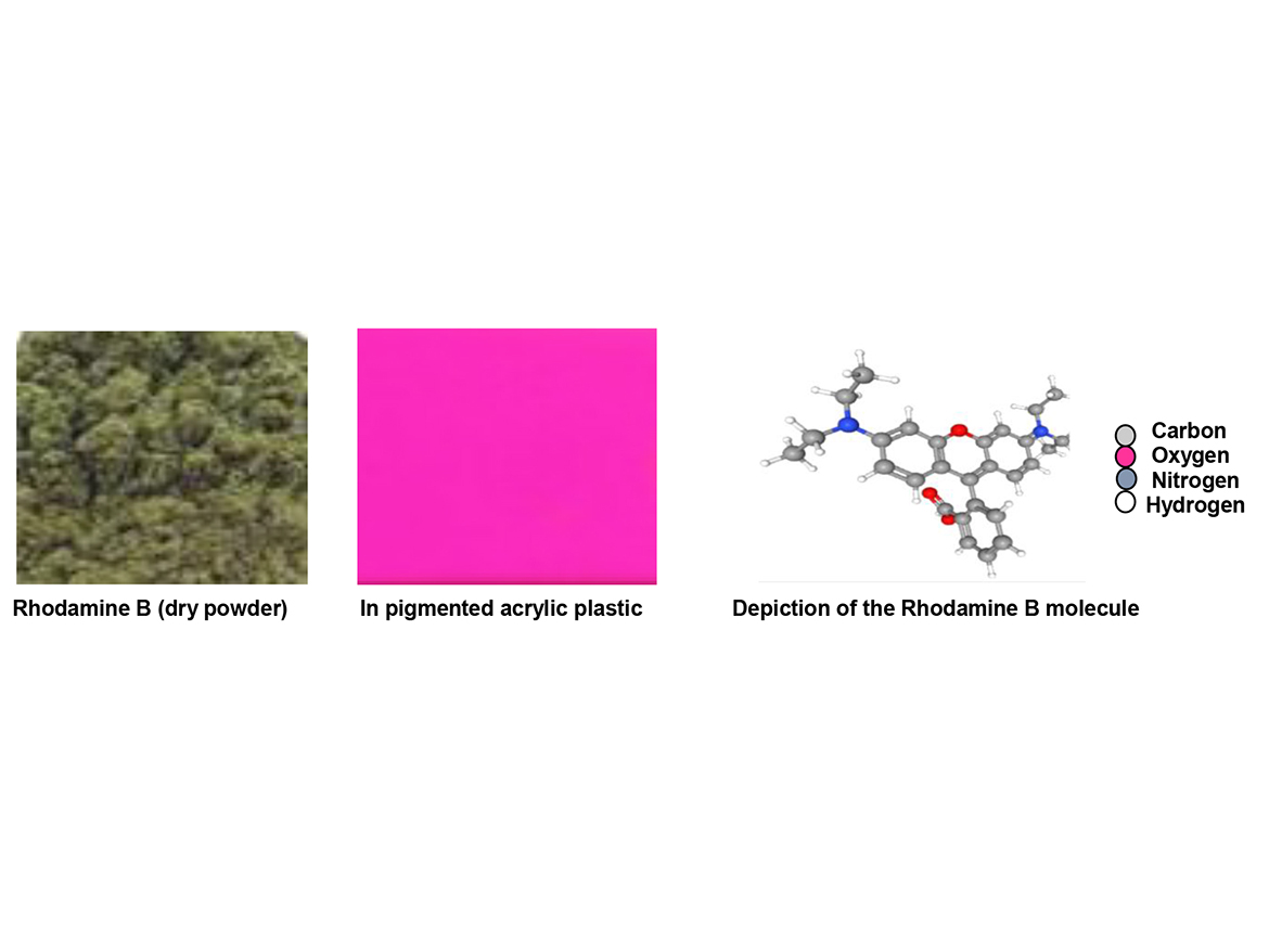 Variations of Rhodamine B.