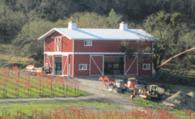 Bastoni Vineyards barn