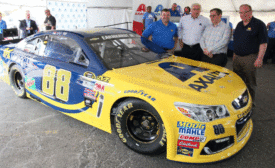 No. 88 Axalta Chevrolet SS racecar