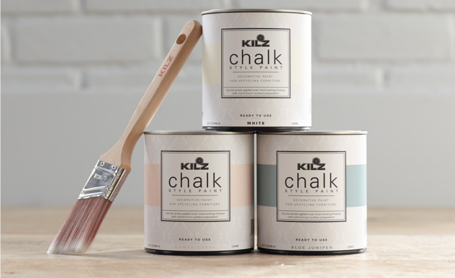 KILZ Brand Launches ChalkStyle Paint 20180413 PCI Magazine