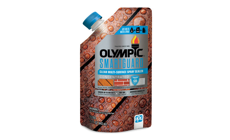 OLYMPIC WATERGUARD Clear Wood Sealer - Wood Stain Colors From
