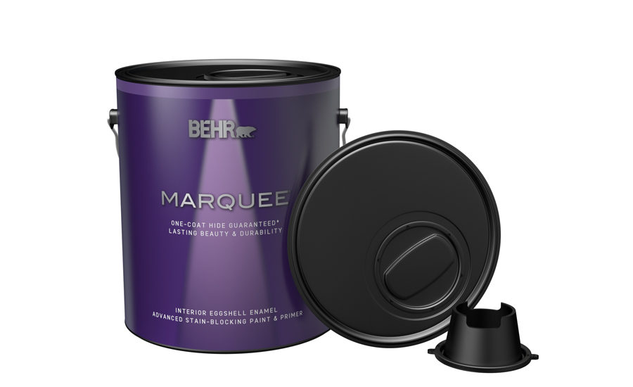 How to open a can of Behr paint with the Simple Pour Lid 