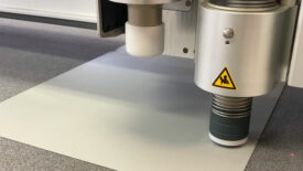 Photo of the plotter at Bodo Moller Chemie_Plotter